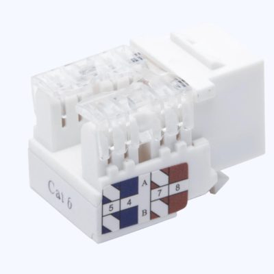 jack keyston cat6 LP-KJ-601-WH