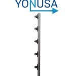 YONUSA TUBOAP101 - Poste de paso para cerco eléctrico