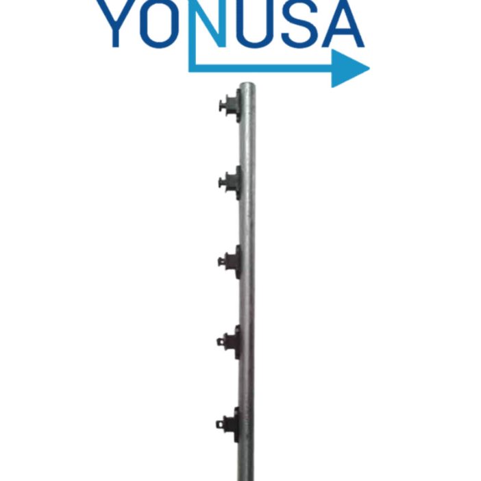 YONUSA TUBOAP101 - Poste de paso para cerco eléctrico YONUSA TUBOAP101 - Poste de paso para cerco eléctrico