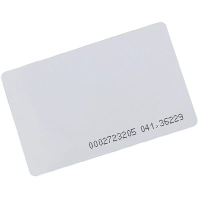 ZKTECO IDCARDNUNIT - Tarjeta ID con Frecuencia de 125 kHz