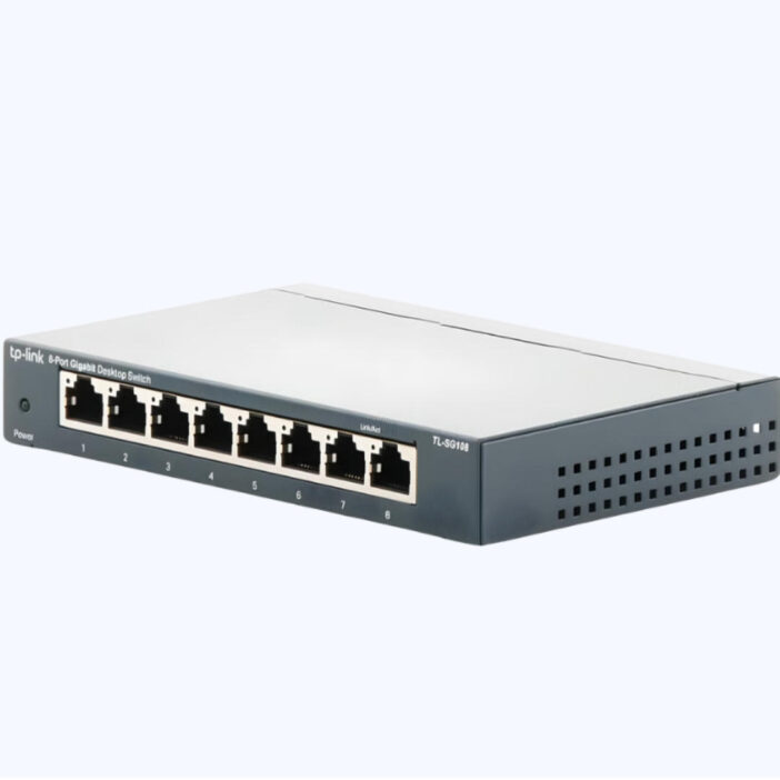 switch gigabit 8 puertos tplink TL-SG108 switch gigabit 8 puertos tplink TL-SG108